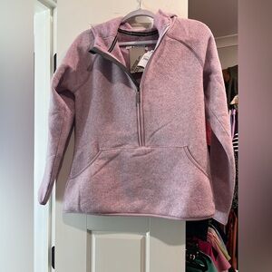 Smartwool women’s Hudson Trail fleece anorak, size medium, NWT